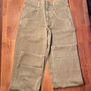 Banana Republic Khaki Green jeans. NWOT